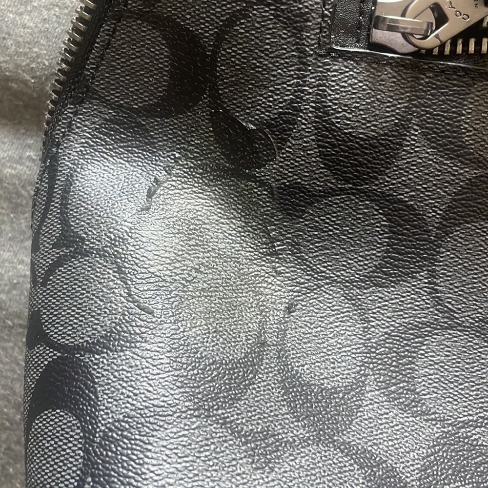 Coach book bag (new) unisex , minor discoloration 🎒 - Picture 6 of 6